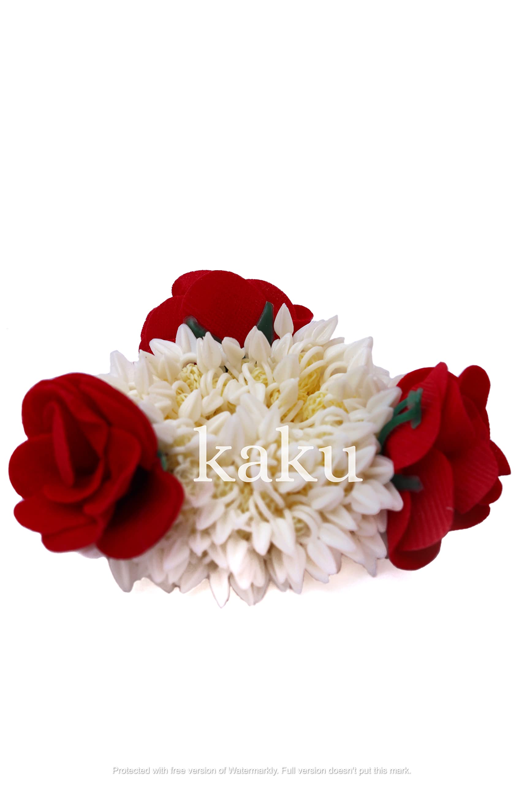 Beautiful Artificial Gajra Hair Accessories for Women & Girls - Bridal Juda Hair Band with Flowers | Perfect for Weddings, Parties & Traditional Occasions