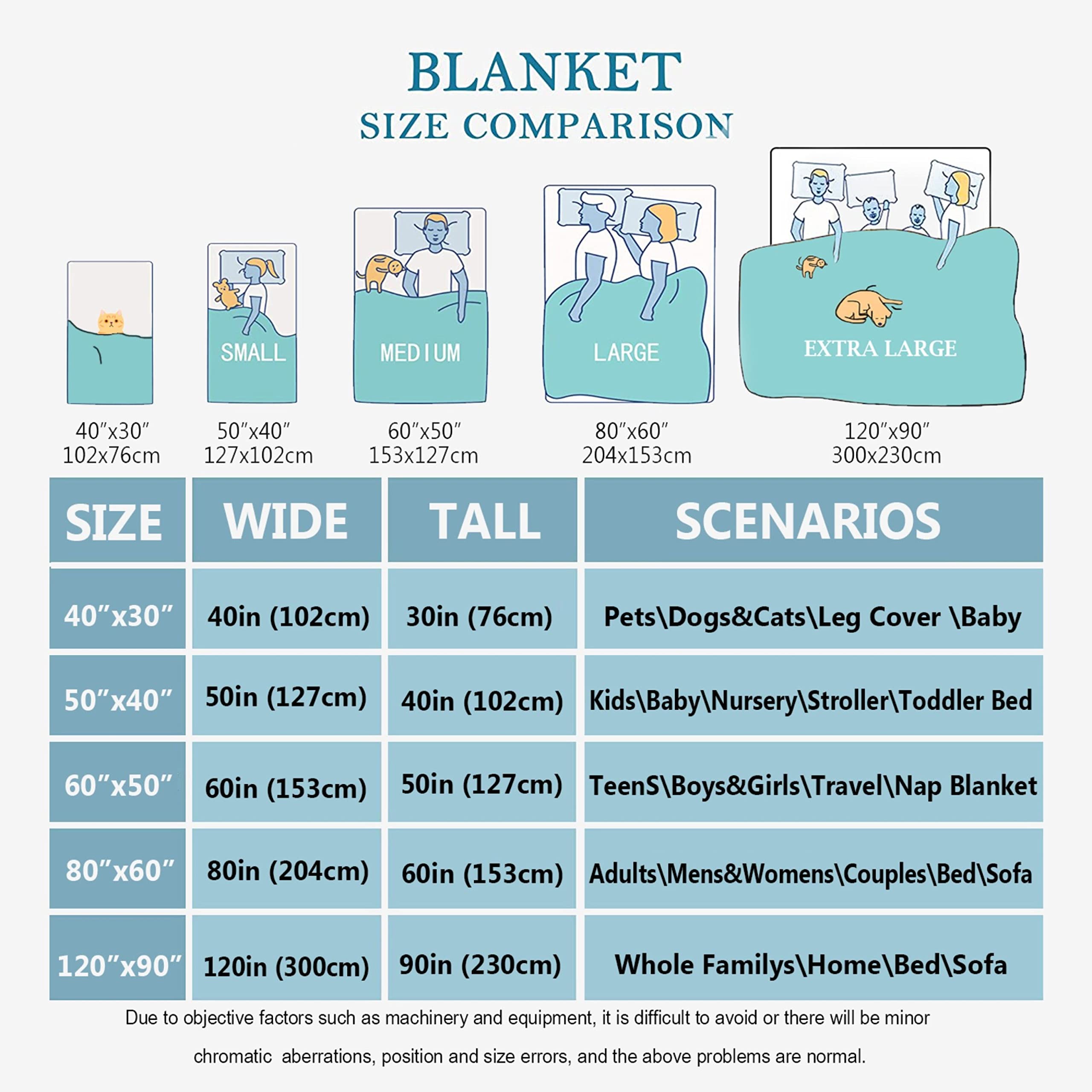 Dino Chicken Nuggets Throw Blanket - Ultra Soft Plush Flannel Blanket for Kids & Adults | Warm Cozy Bed Quilt & Couch Sofa Decor | 40