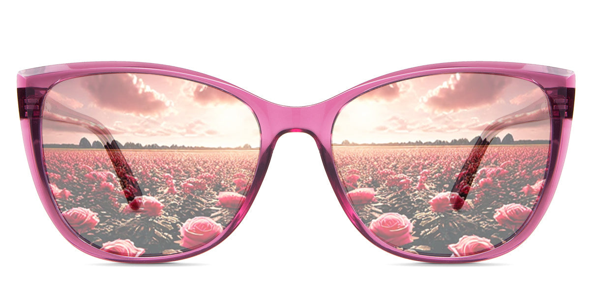 Freya Women's Prescription Tinted Glasses - Stylish & UV Protection for Work, Driving & Outdoor Activities