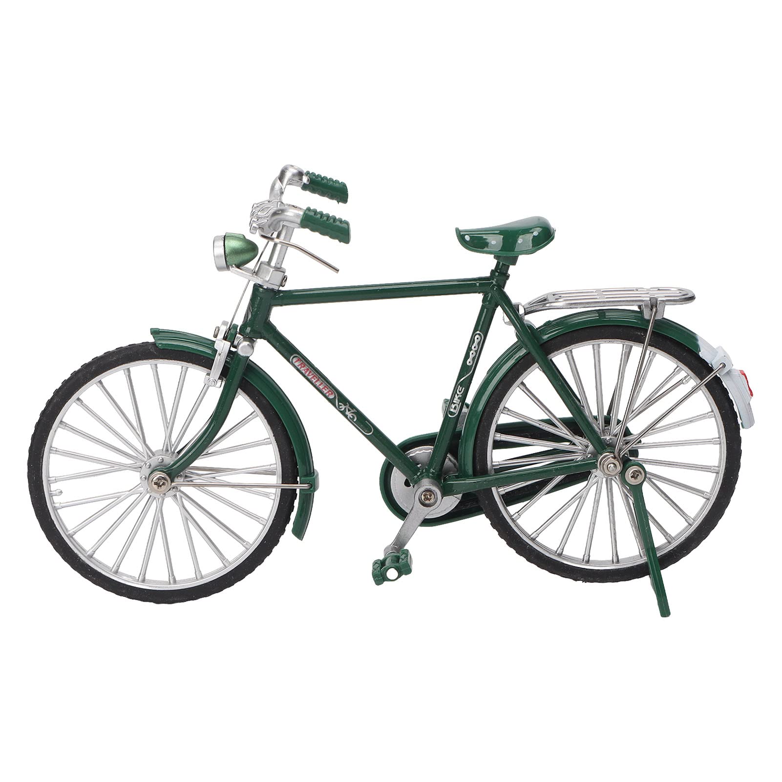 Mini Bike Model - High Simulation Metal Bike Toy Figurines, DIY Vintage Bicycle Collectible for Home & Office Desktop Decoration - Perfect Gift for Bike Enthusiasts & Model Collectors