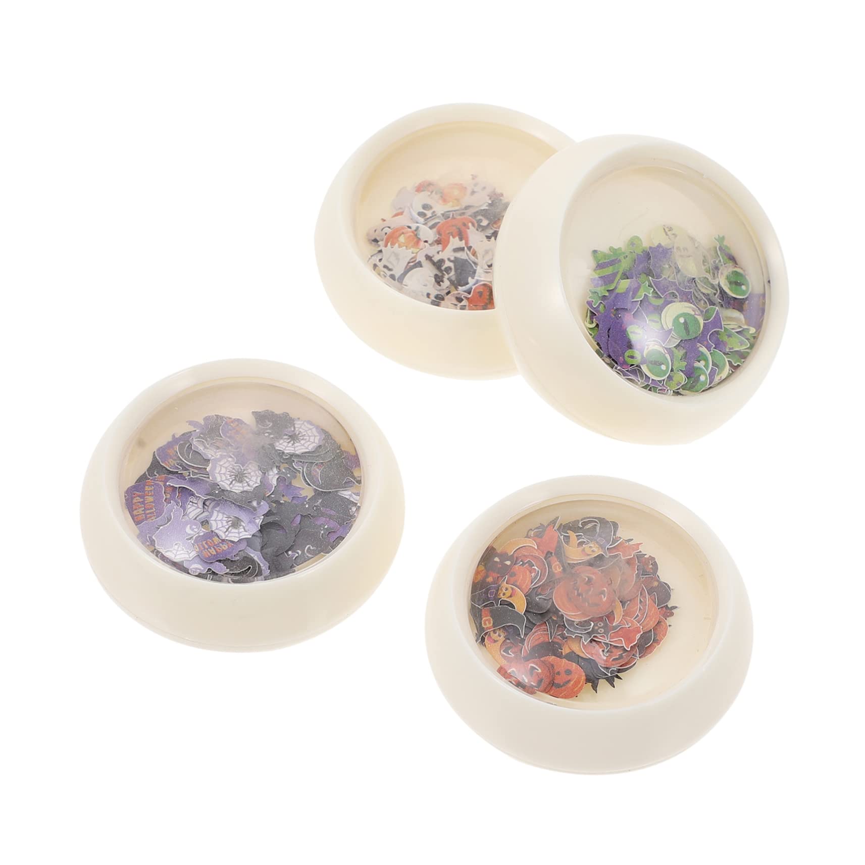 Beavorty Halloween Nail Art Stickers - Spider & Death Themed Nail Decals for Manicure, Nail Decorations, Fashion Nail Art - Perfect for Halloween Parties, Costume Events & Spooky Nail Designs