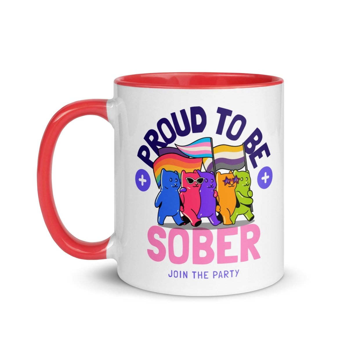 Proud to Be Sober Celebration Mug - Inspirational Coffee Cup for Recovery & Sobriety Milestones - Perfect for AA Meetings, 12-Step Programs & Sober Living Gifts