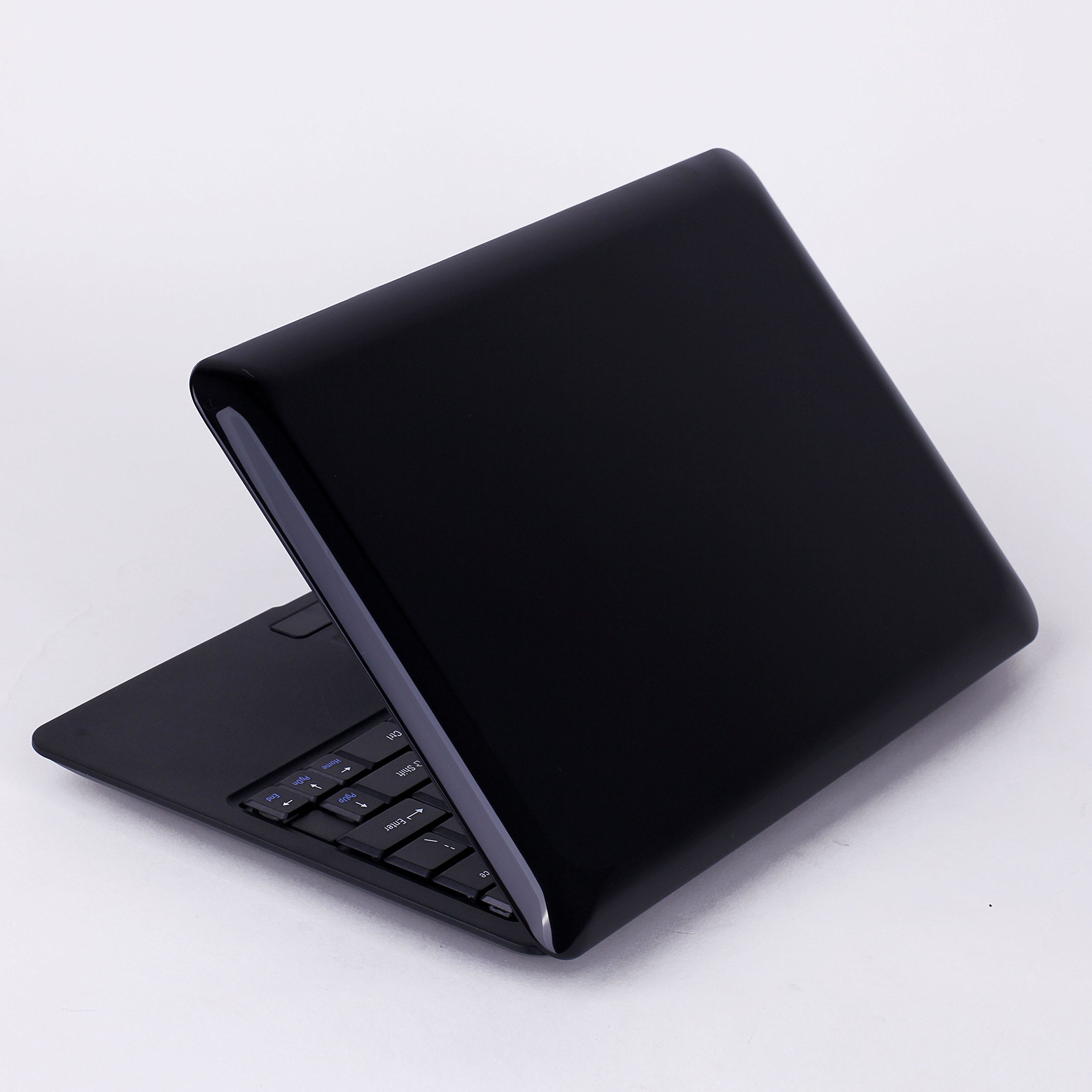 Goldengulf 10 Inch Black Laptop - Dual Core Processor, 4GB RAM, Android 4.1 OS - Includes Optical Mouse & Charger - Perfect for Work, Study & Entertainment
