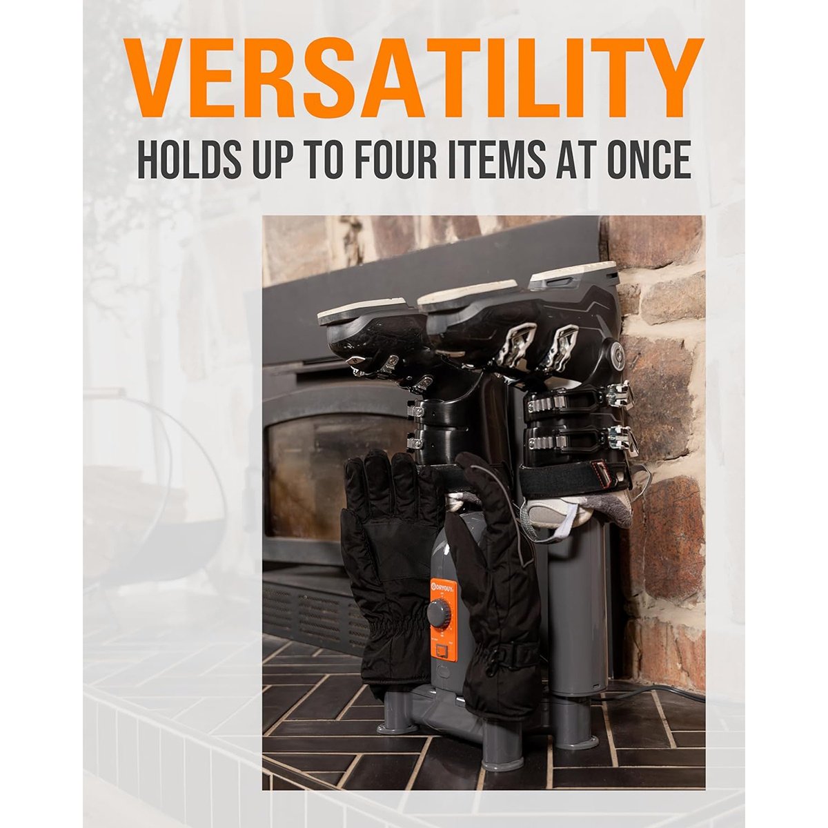 DryGuy Force Dry DX Boot & Gear Dryer - Fast Drying for Boots, Shoes & Sports Equipment - Perfect for Hiking, Hunting & Winter Sports
