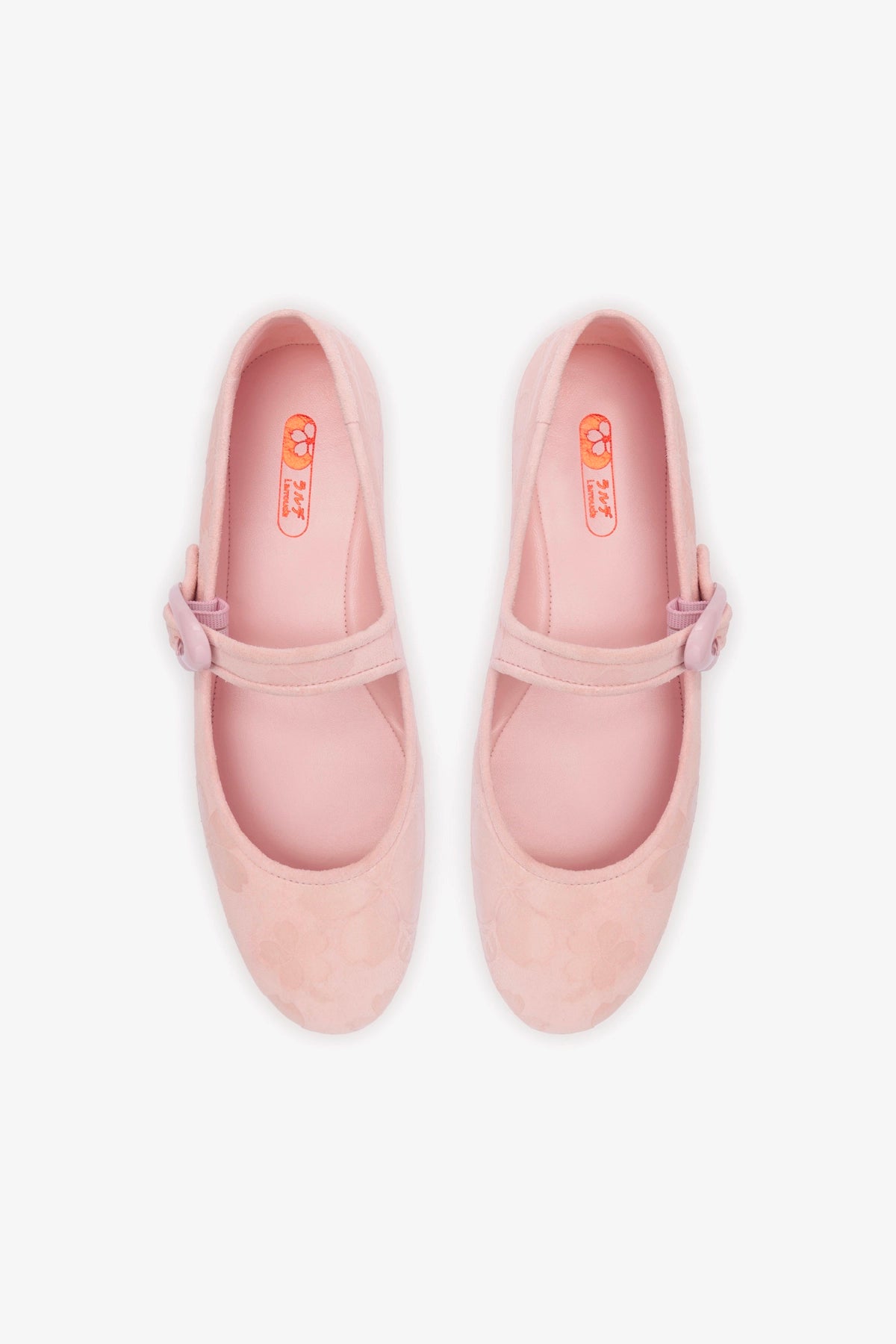Verona Ballet Flat Shoes - Tulip Sakura Printed Suede for Women | Comfortable & Stylish Casual Flats for Work, Dating & Everyday Wear