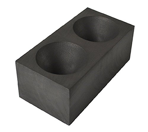 Premium Double Cavity Graphite Gold Conical Cone Mold 2