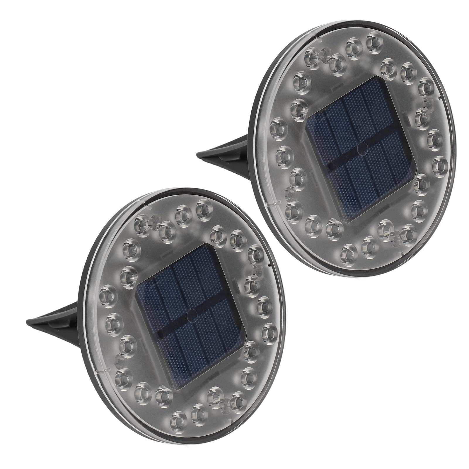 Solar Powered Outdoor Ground Lights with RGB Color Changing & Smart Control - Waterproof Landscape Lighting for Garden, Pathway, Yard, and Patio Decoration