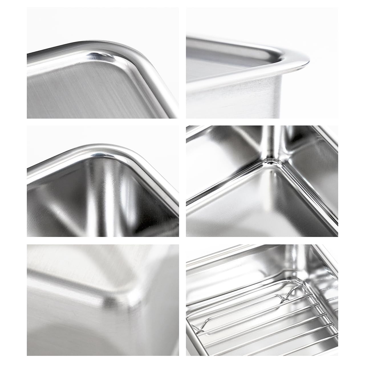 Premium 3-Piece Stainless Steel Food Storage Containers Set with Lids - Airtight, Dishwasher Safe & BPA-Free - Ideal for Meal Prep, Leftovers & Pantry Organization - Includes 3 Mesh Strainers for Kitchen Use