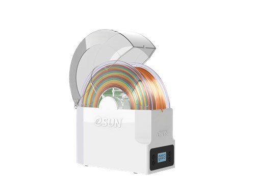 eSun EBox Lite Filament Smart Storage & Dryer Box - 3D Printer Filament Dryer & Storage Solution for PLA, ABS, PETG - Keep Filaments Dry for Perfect 3D Printing at Home or Workshop