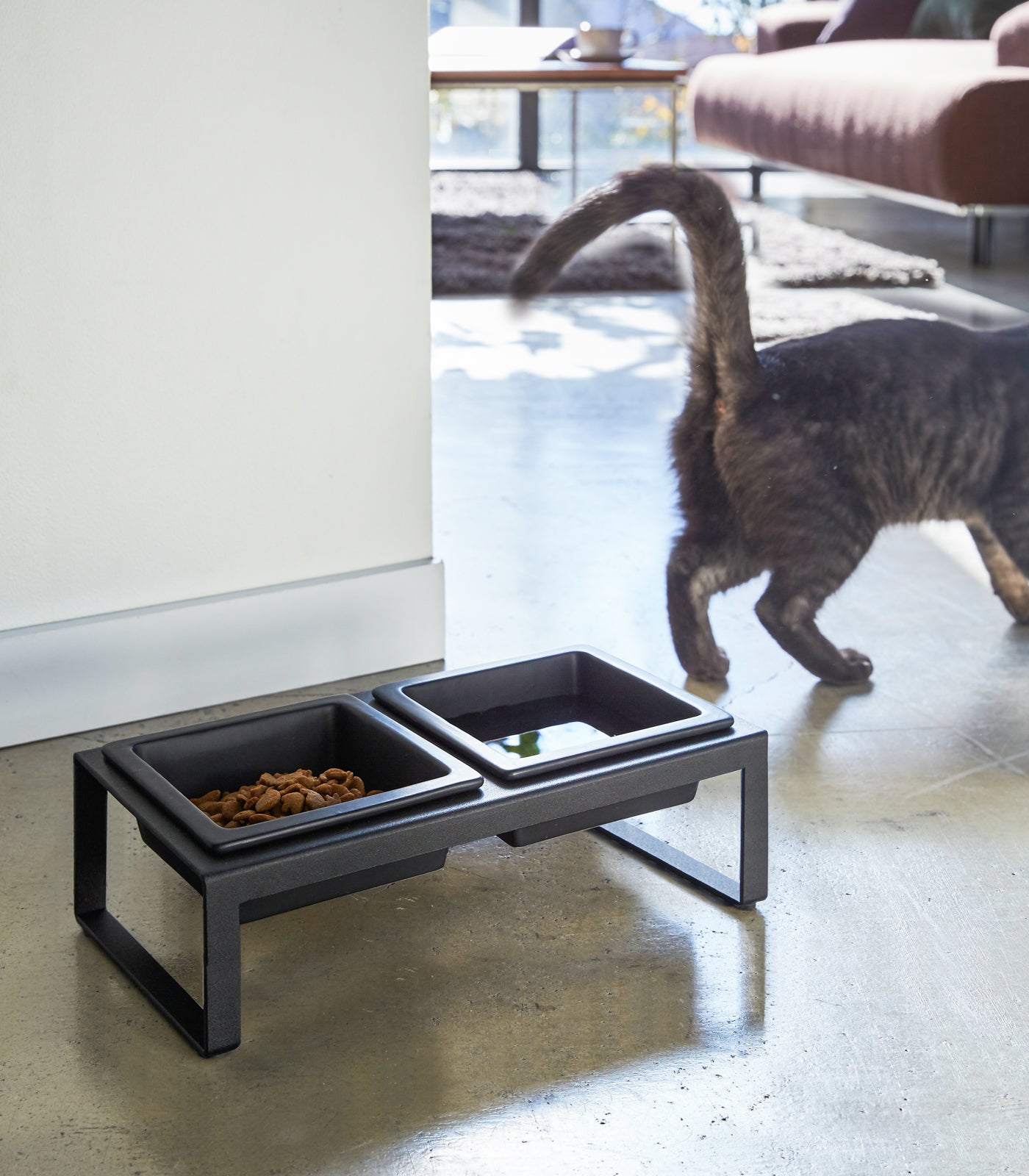 Elevated Dog Bowl - Adjustable Height Pet Feeder for Small & Large Dogs - Perfect for Mealtime Comfort & Better Digestion - Ideal for Home, Travel & Outdoor Use