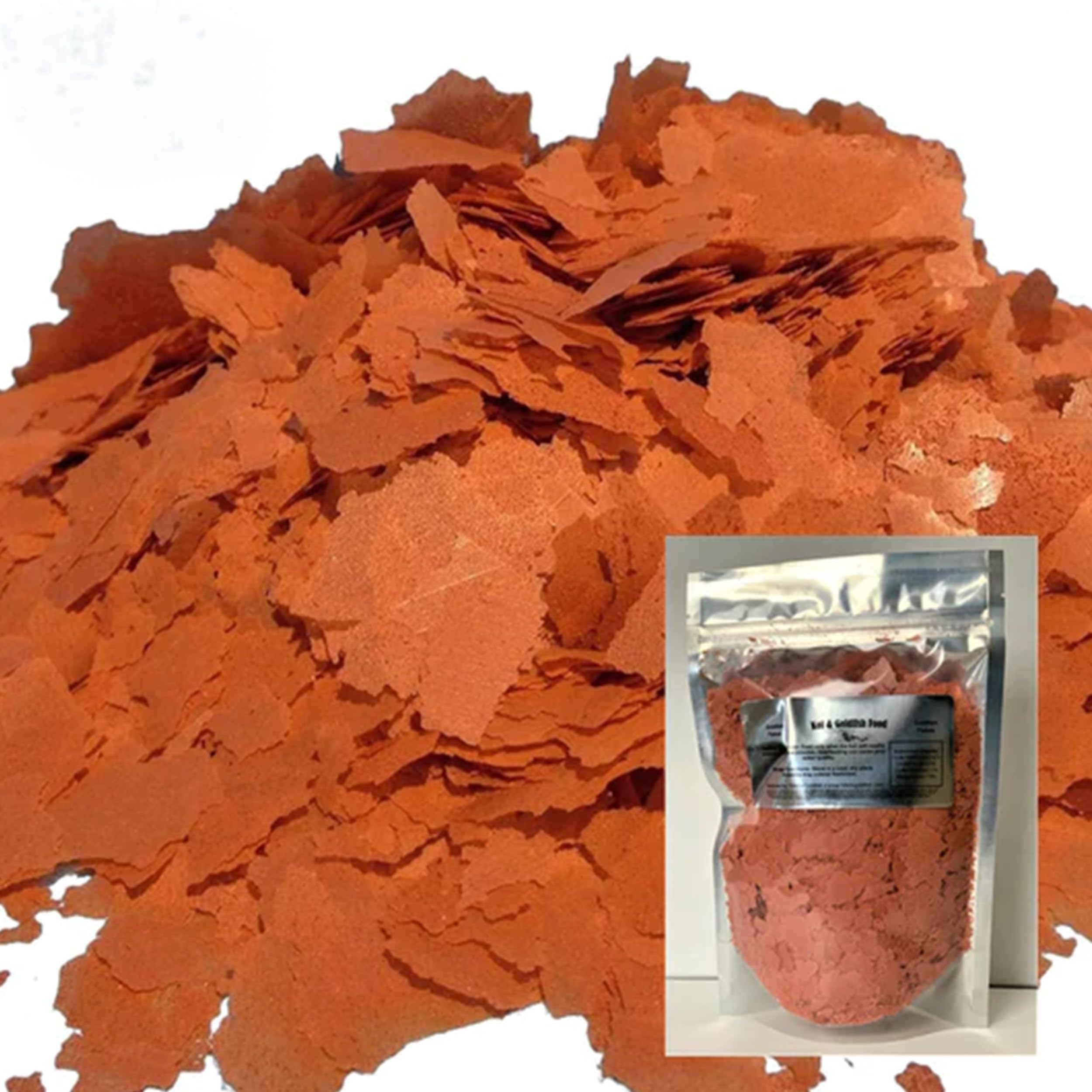 Premium Toledo Goldfish & Koi Flake Food - Nutritious Fish Food for Ponds, Aquariums & Fish Tanks (4.8oz) - Ideal for Daily Feeding & Enhancing Color of Goldfish & Koi