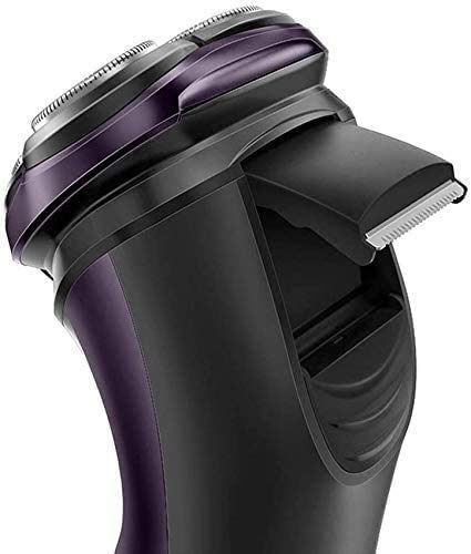 KouRy 3-in-1 Electric Razor for Men - Rechargeable Cordless Shaver with 3 Floating Heads - Perfect Gift for Boyfriend, Dad & Husband - Ideal for Travel, Home & Office Use