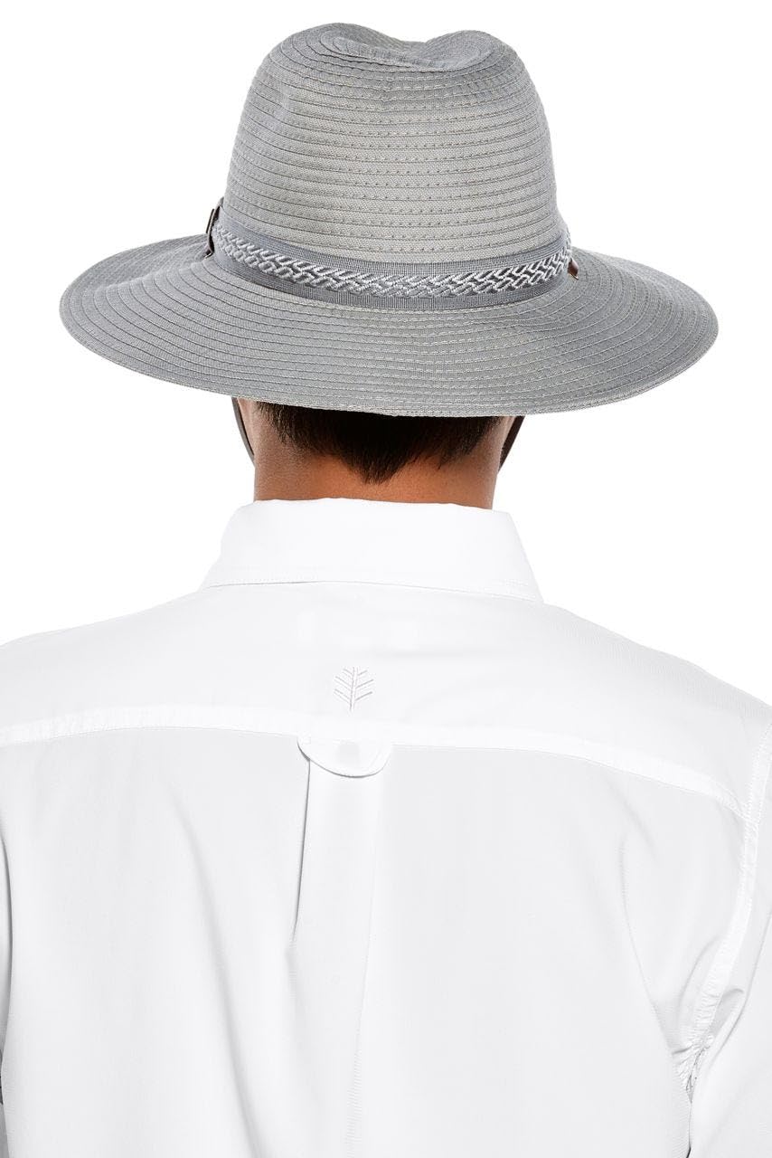 Coolibar UPF 50+ Men's Galileo Packable Sun Hat for Travel & Outdoor Activities - Lightweight Sun Protective Hat for Hiking, Beach, Fishing & Golf