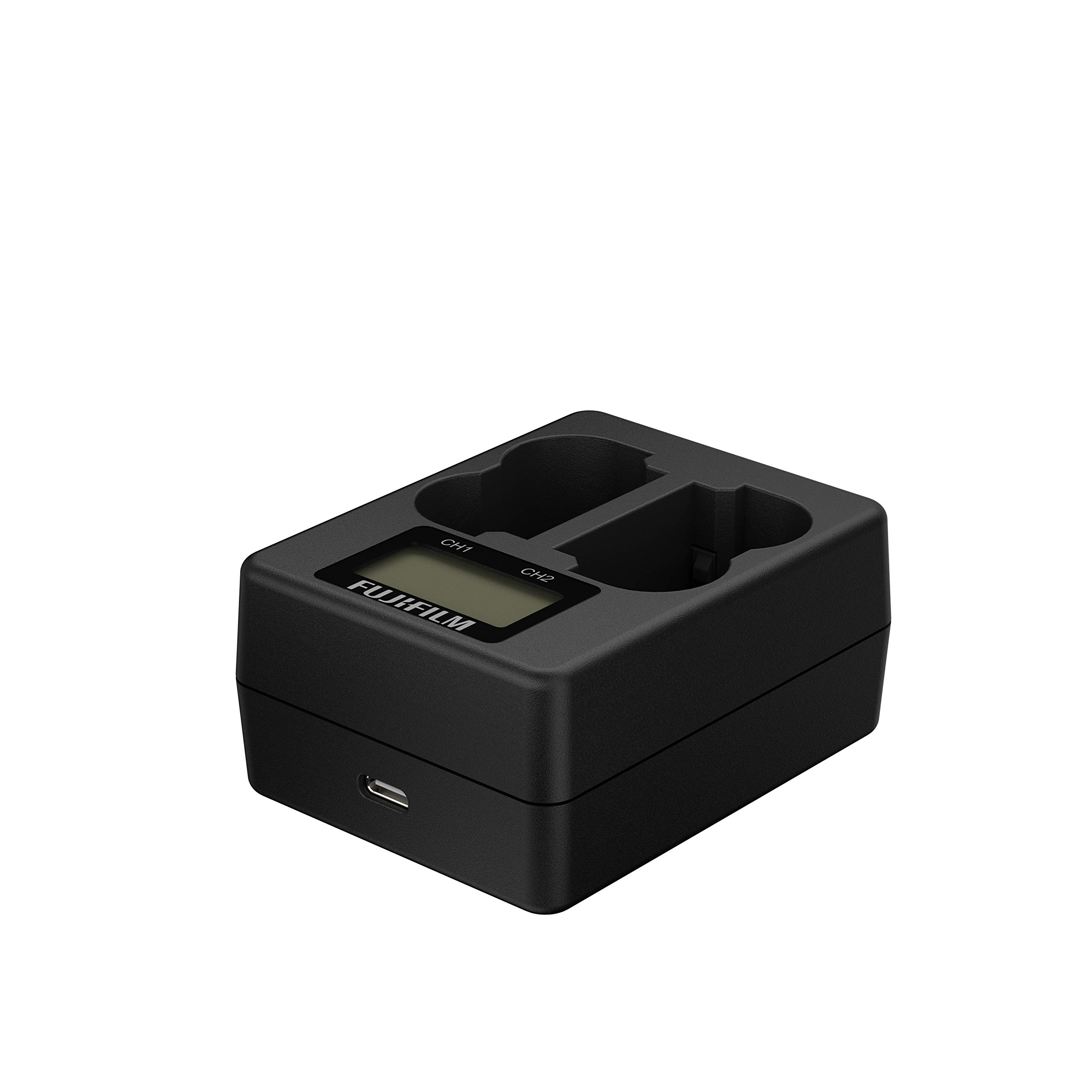 Fujifilm BC-W235 Dual Battery Charger for NP-W235 - Fast USB-C Charging for Fujifilm X-T4, X-T3, X-T30 Cameras - Perfect for Travel & Professional Photography