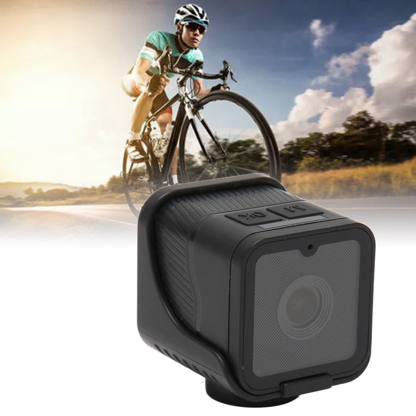 Action Camera 4K HD WiFi Sports Camera - 1080P Mini DV Camcorder with 900mAh Rechargeable Battery, Waterproof USB Portable Outdoor Camera for Cycling, Skiing, Surfing & Extreme Sports Adventures