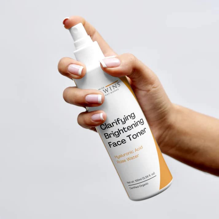 Clarifying & Hydrating Facial Toner for Oily & Dry Skin | Alcohol-Free 100ml | Refreshing Face Mist for Daily Skincare Routine & Post-Workout Care