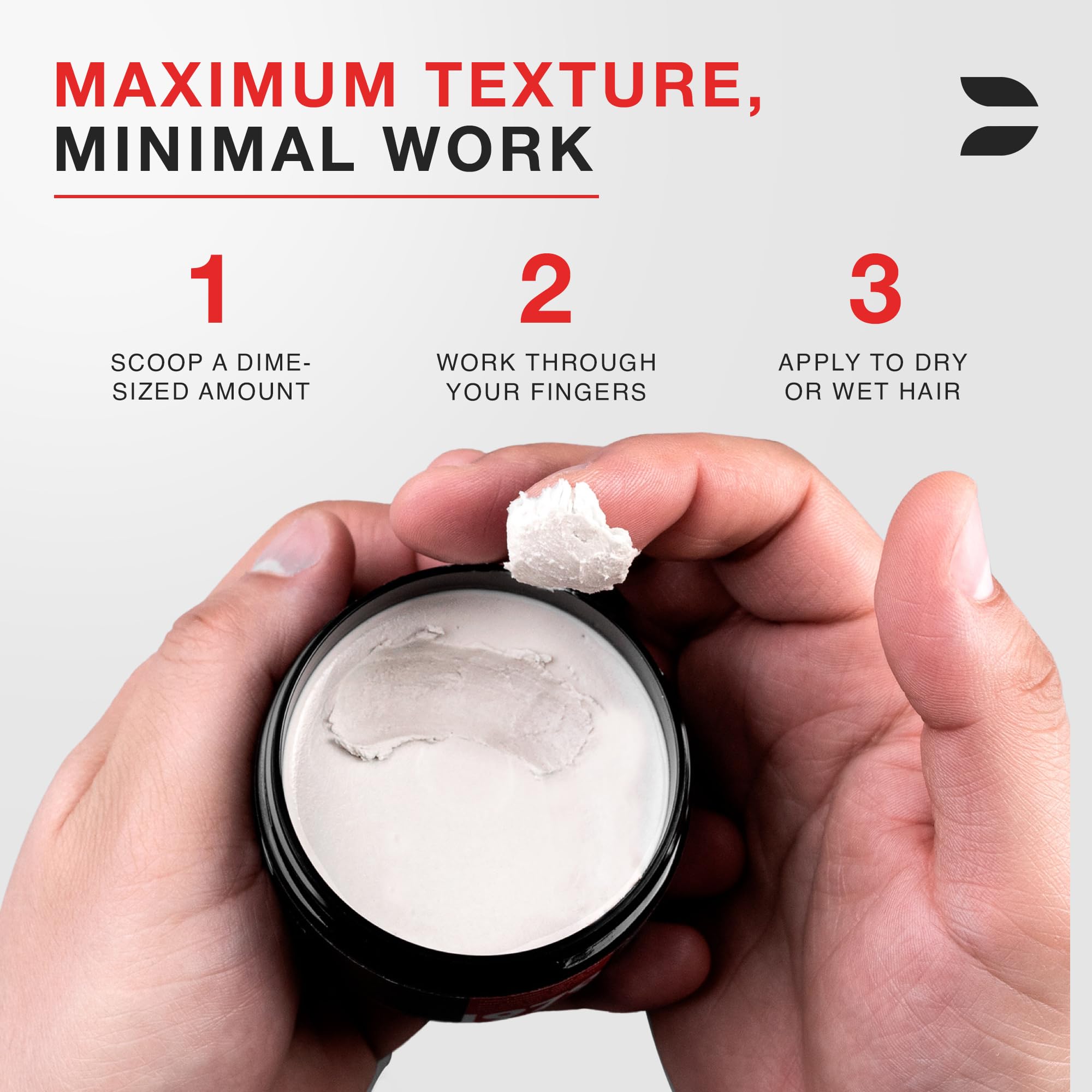 Men's Hair Clay - Scented Medium Strong Hold Matte Finish Styling Clay (2 Oz) | Shine-Free, Travel-Size with Premium Ingredients | Perfect for Daily Styling, Work & Special Occasions