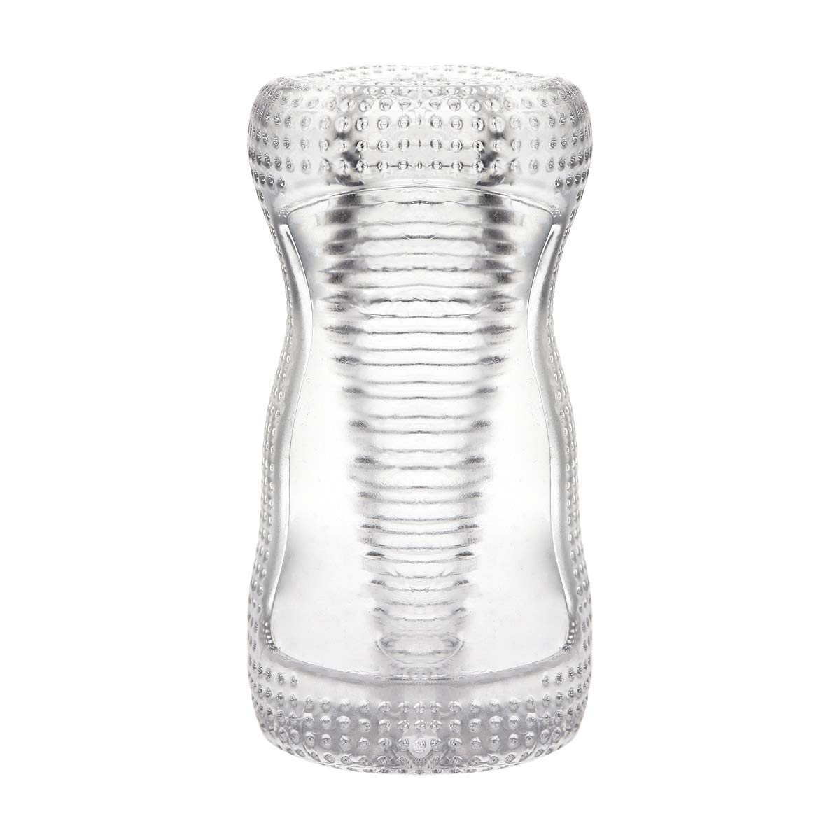 Premium Clear Male Masturbator Cup - Realistic Transparent Penis Stimulator for Solo Pleasure & Stamina Training | Discreet Adult Sex Toy for Men | Bedroom Use, Travel Companion, Private Relaxation