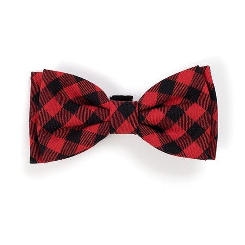 Buffalo Plaid Bow Tie for Men - Classic Checkered Pattern Necktie - Perfect for Weddings, Parties & Formal Events