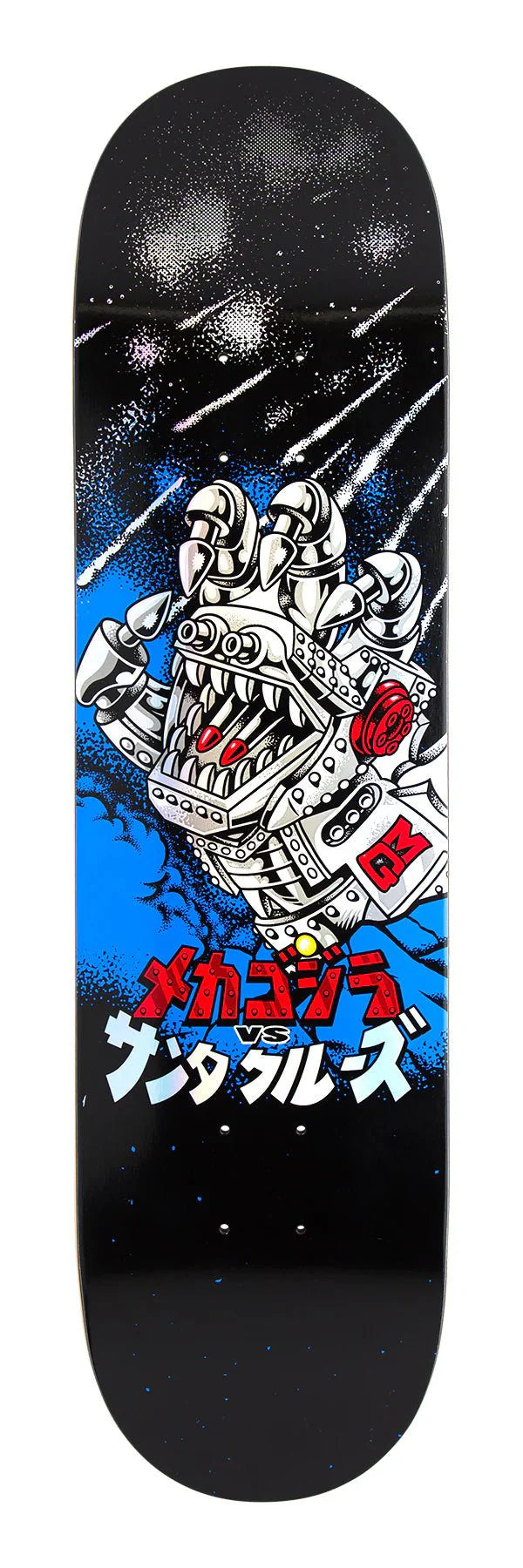 Santa Cruz Godzilla Mecha Skateboard Deck 8.0 Inch - Premium Skateboard for Street & Park Riding - Perfect for Skaters & Collectors