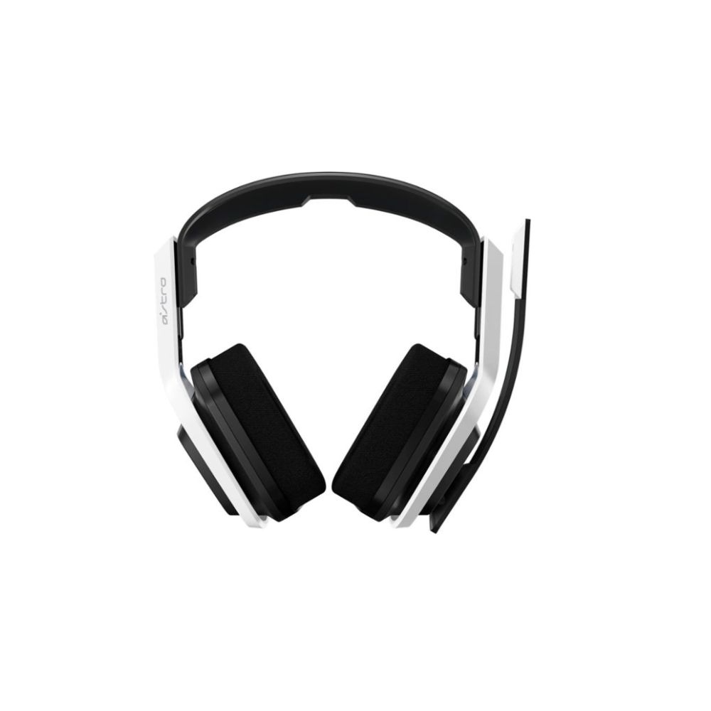 ASTRO Gaming A20 Wireless Stereo Gaming Headset Gen 2 - Compatible with PS5, PS4, PC & Mac - Noise Cancelling Mic, 15+ Hour Battery - White/Blue - Perfect for Competitive Gaming & Streaming