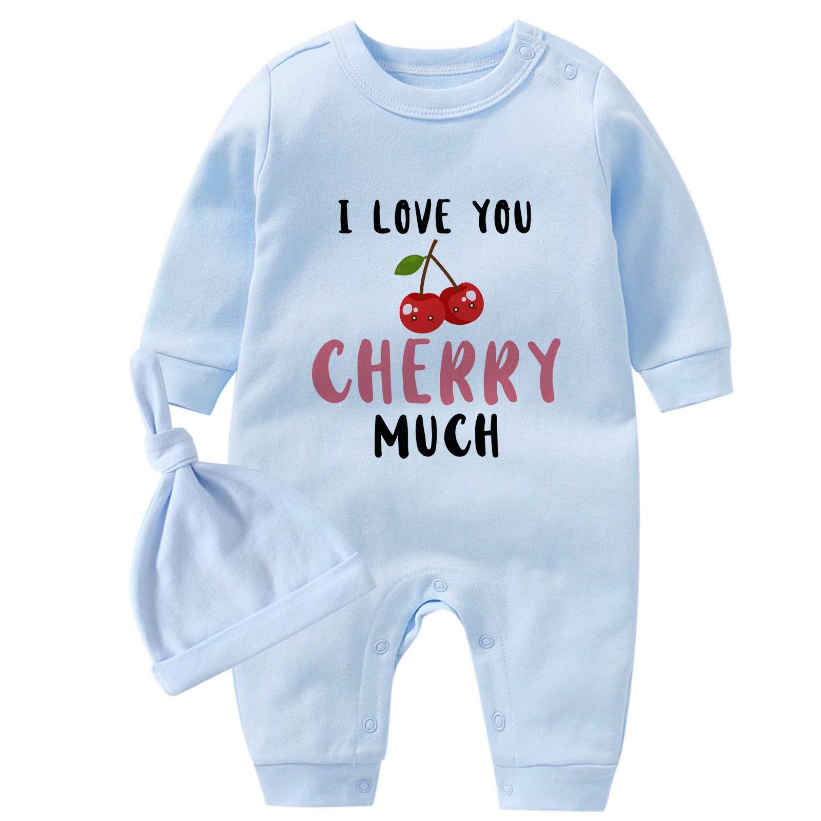 Funny Baby Bodysuit & Romper Set with Hat - Cute Unfant Clothes for Baby Girls & Boys | Perfect for Newborn Photoshoots, Playdates & Special Occasions