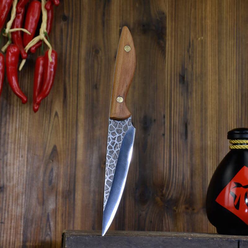 **Longquan Ghost Hand Forged Meat Cleaver Knife - Ultra Sharp Kitchen Bone Chopping & Fruit Slicing Knife for Home & Professional Chefs (Color: G-cd143) - Perfect for Butchering, Food Prep & Culinary Arts**