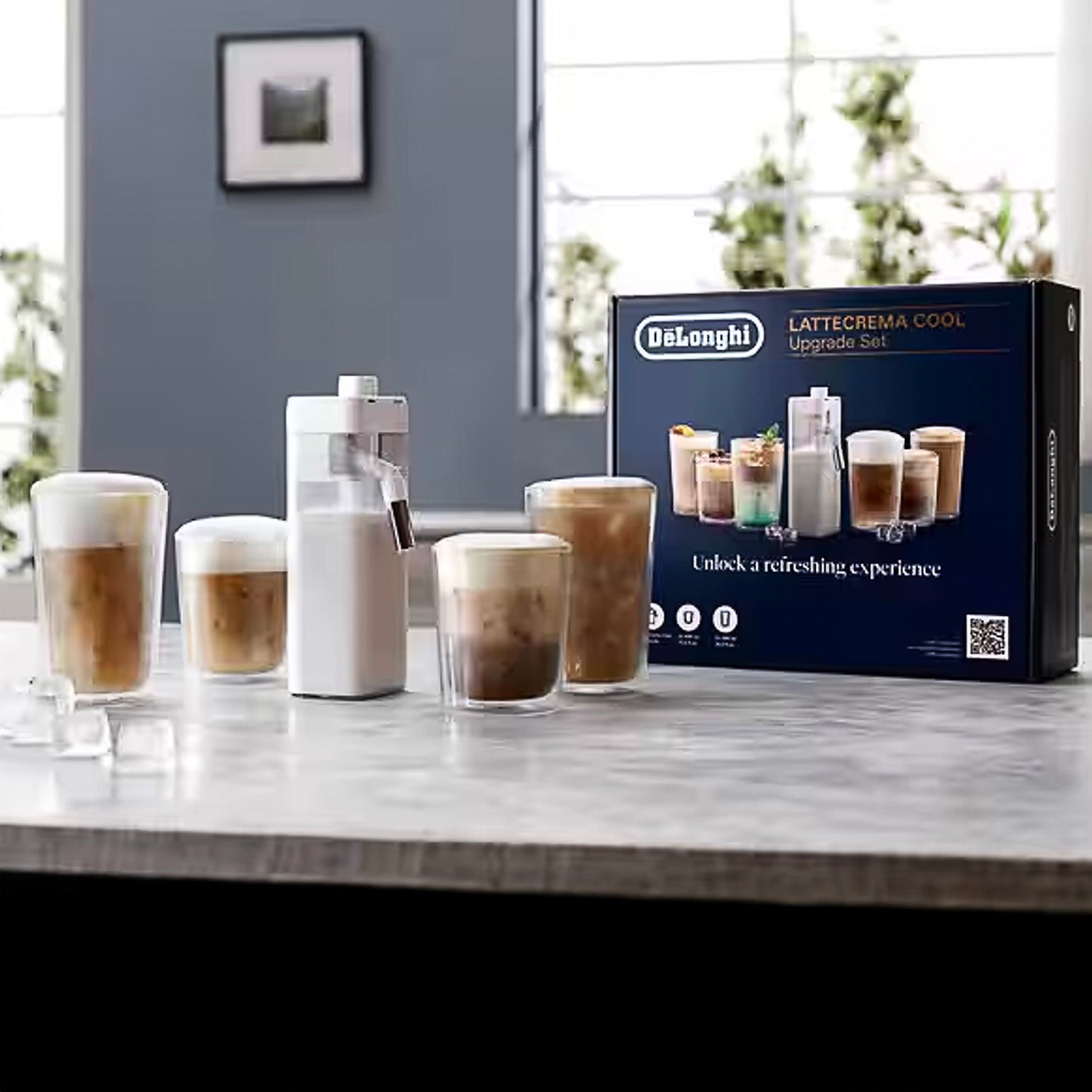 DeLonghi Lattecrema Cool Upgrade Kit for Rivelia #DLSC032 - Premium Espresso Machine Accessory for Home Baristas | Perfect for Iced Coffee & Summer Drinks