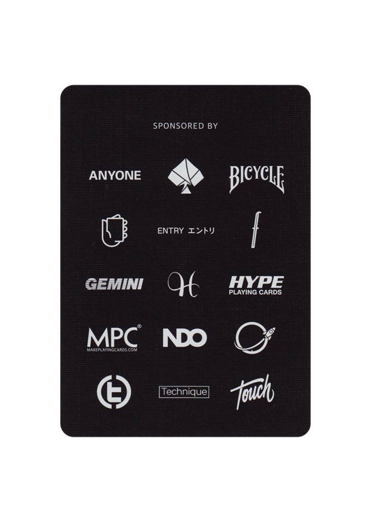 Cardistry Con 2018 Playing Cards - Professional Cardistry & Magic Tricks Deck - Perfect for Card Flourishes, Magic Shows, and Card Game Enthusiasts