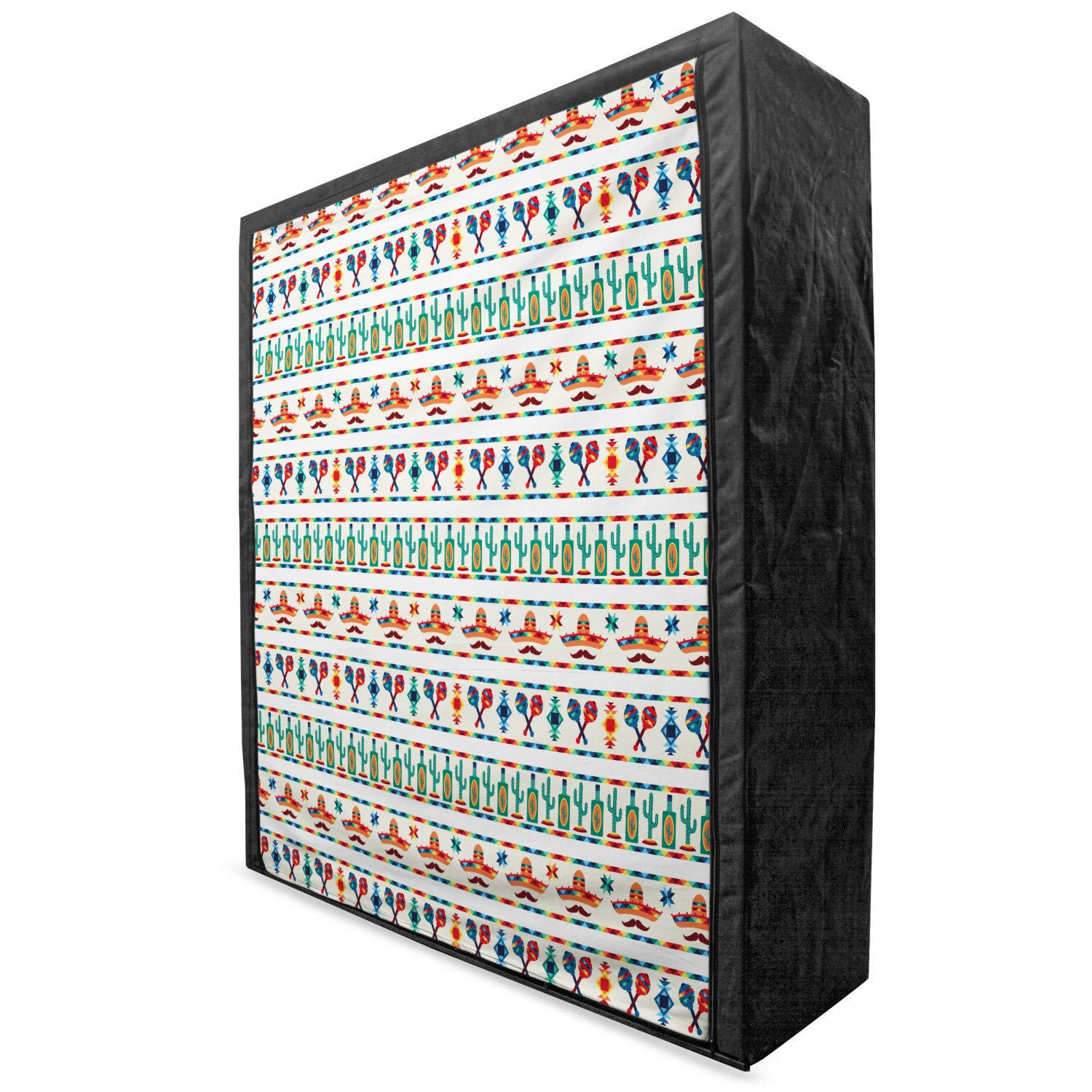 Ambesonne Mexican Portable Fabric Wardrobe - 59