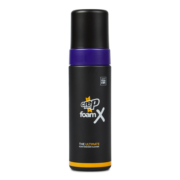 Crep Protect Foam X - Premium Shoe Cleaning Foam for Sneakers & Athletic Shoes | Gentle Yet Powerful Formula | Perfect for Daily Cleaning & Stain Removal | Ideal for Sneakerheads & Athletes