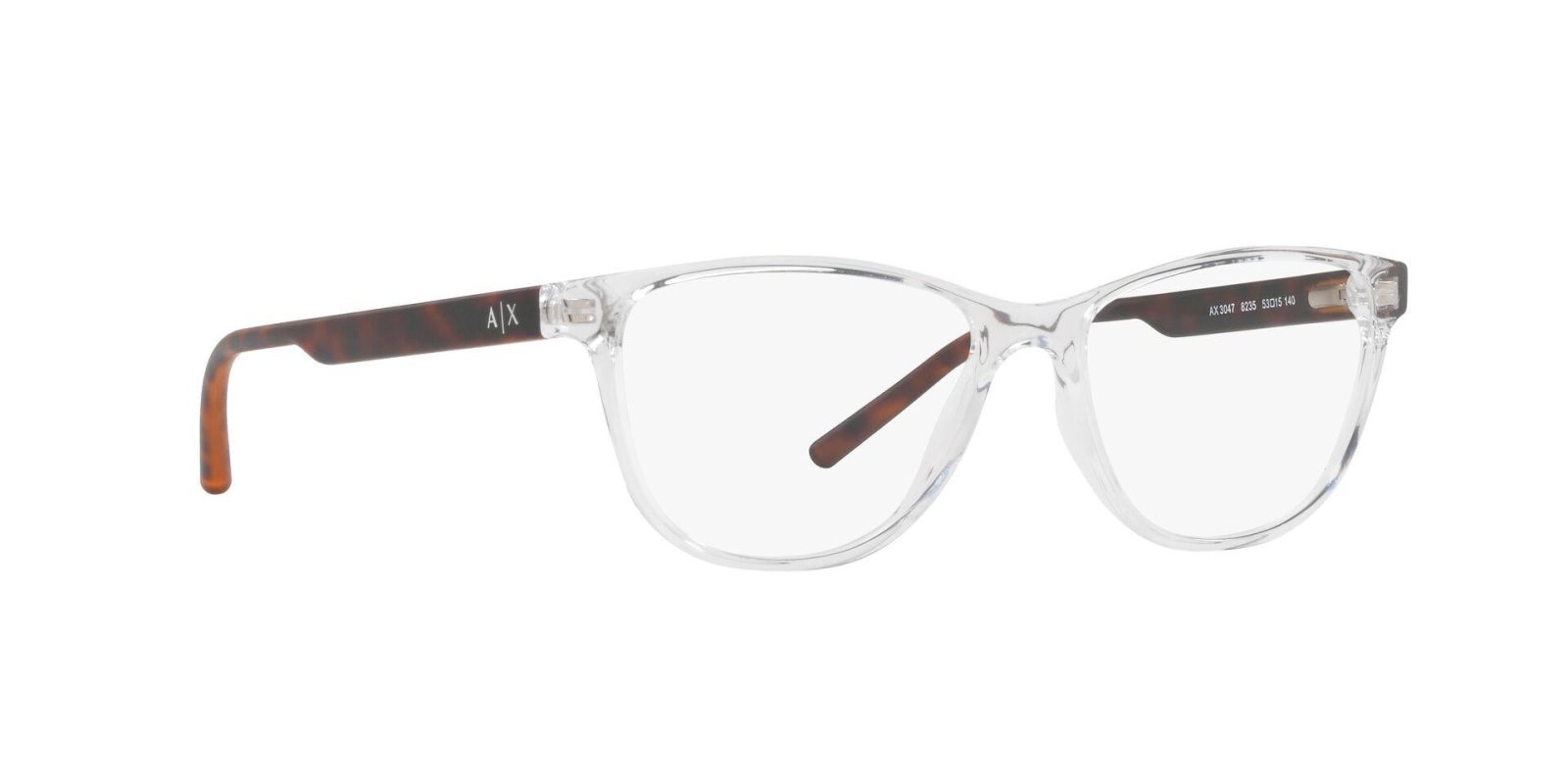 Armani Exchange 3047 Eyeglasses for Men & Women - Stylish Designer Optical Glasses Frames for Everyday Wear & Fashion Accessories