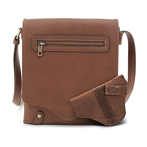 Front Zip -Brown