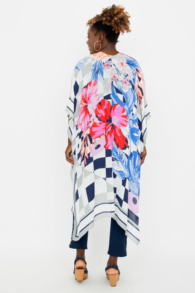 Darcy Mexican Style Embroidered Dress - One Size Floral Boho Maxi Dress for Women | Perfect for Beach Vacations, Summer Parties & Festivals