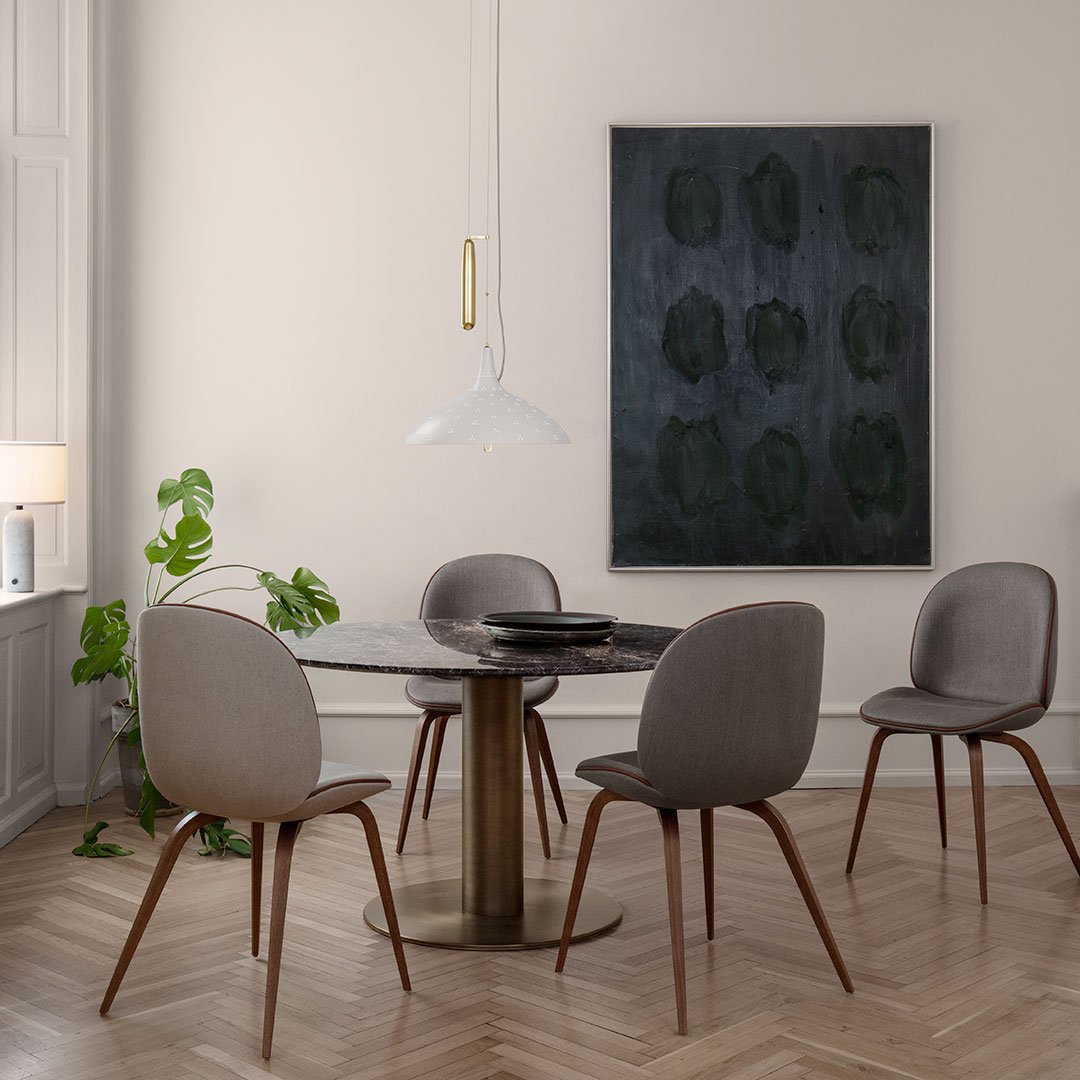 Gubi Paavo Tynell A1965 Modern Pendant Light - Mid-Century Scandinavian Design for Dining Room & Living Room Lighting