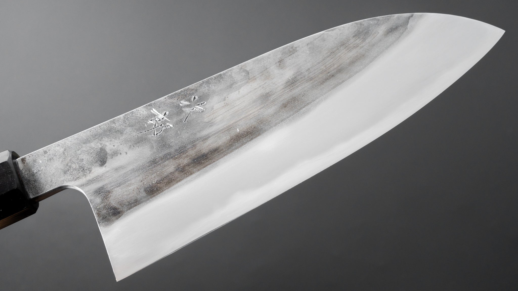 Jiro Tsuchime Wa Santoku 165mm Japanese Chef Knife with Taihei Tagayasan Handle (#362) - Perfect for Slicing, Dicing & Chopping Vegetables, Meat & Fish