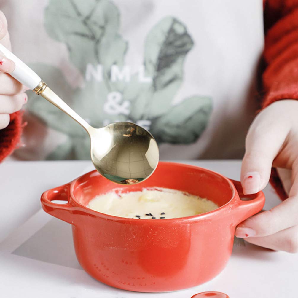 NUOBESTY 1pc Ceramic Soup Bowl with Lid - French Onion Soup Crock, Japanese Ramen Bowl, Steaming Cup for Cooking, Dessert & Vegetables - Perfect for Home Kitchen, Restaurants & Meal Prep