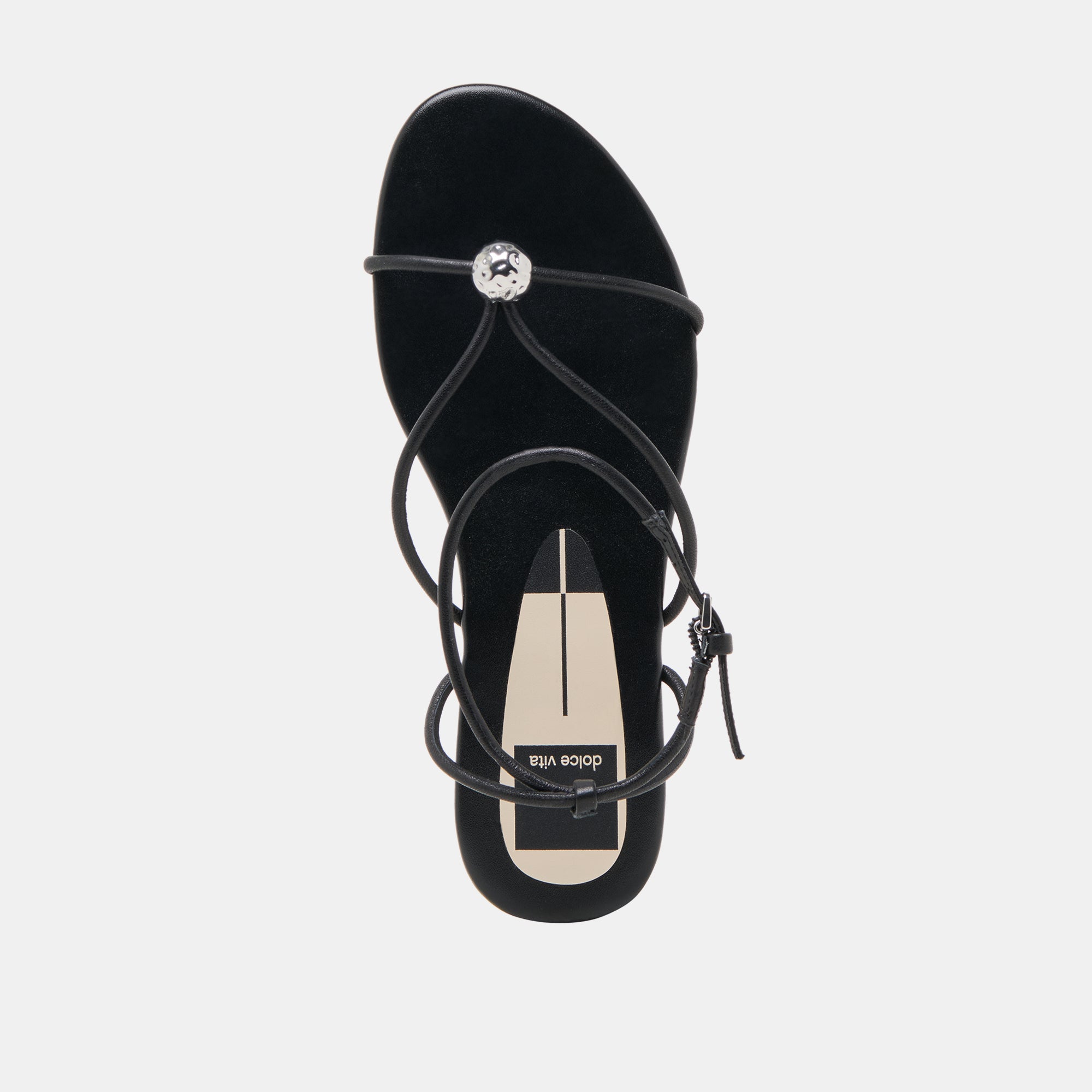 KENLEY Black Leather Sandals for Women - Comfortable & Stylish Summer Shoes for Beach, Walking, and Casual Outings