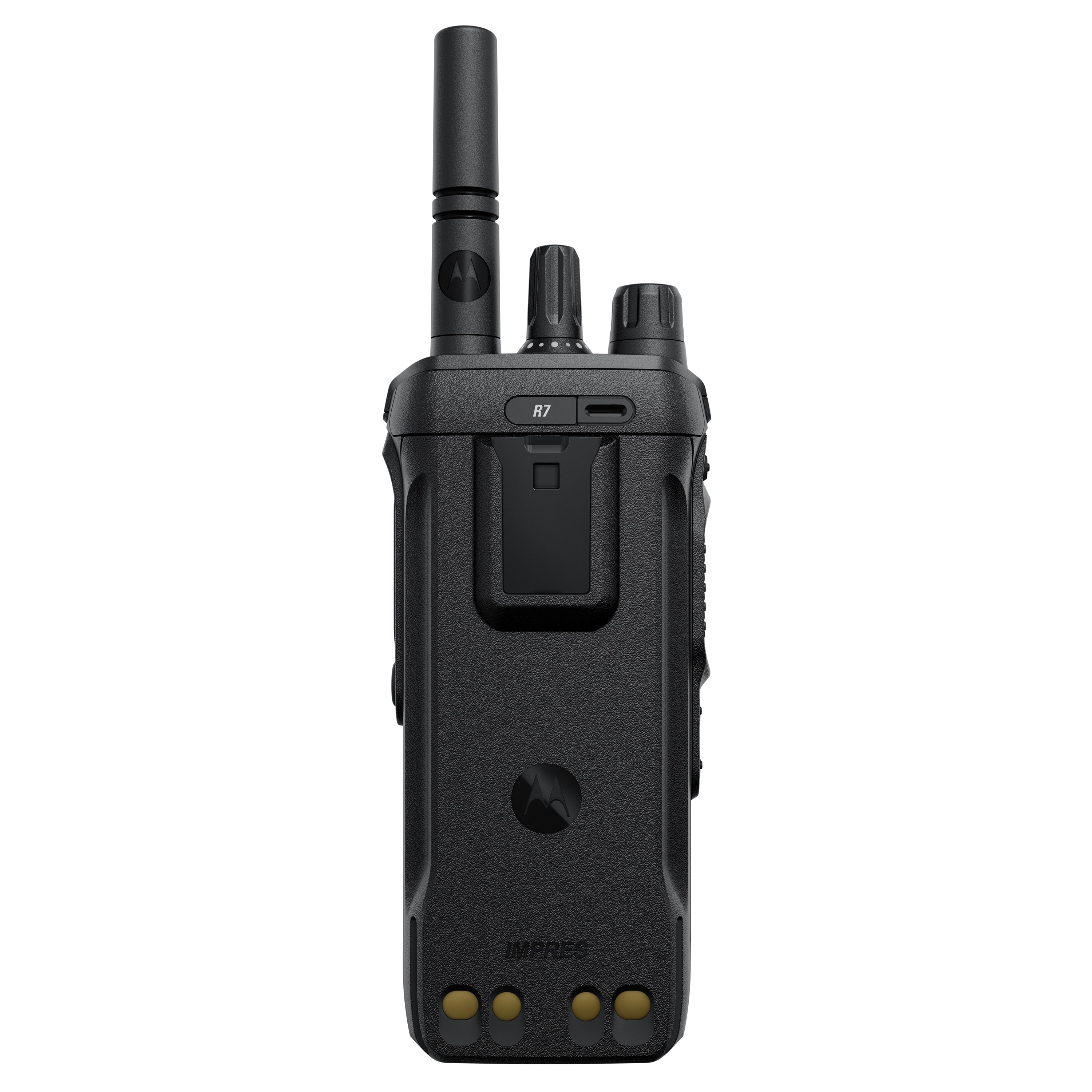 Motorola R7 Two-Way Radio - Long Range Walkie Talkie for Outdoor Adventures, Construction & Emergency Communication