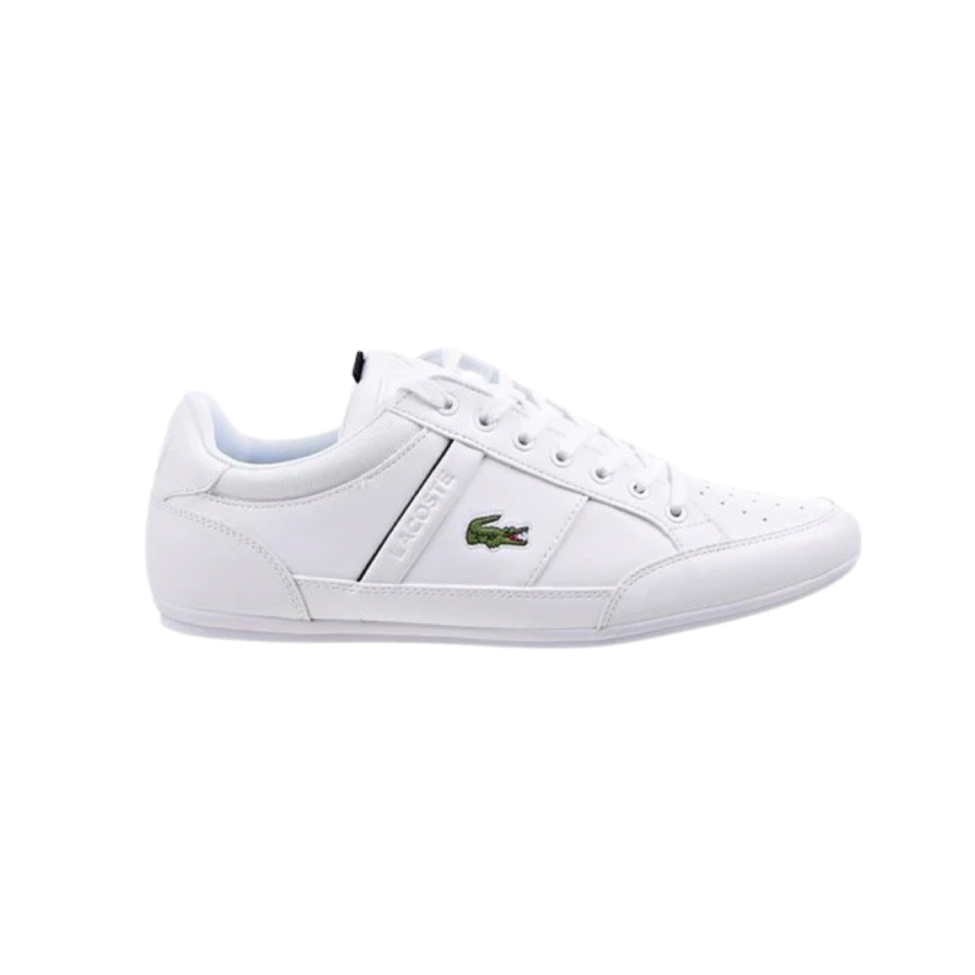 Lacoste Chaymon 0121 CMA White Black Sunglasses - Stylish UV Protection for Outdoor Sports & Driving