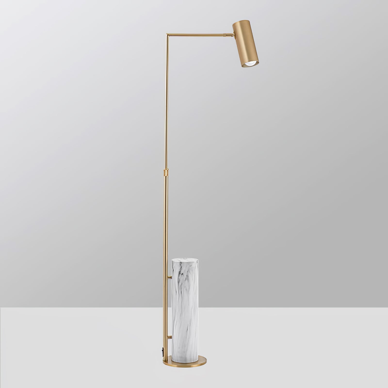 Modern Dimmable LED High Floor Lamp for Living Room - Adjustable Brightness, Tall Standing Light for Bedroom, Office & Reading Corner - Warm White to Cool Daylight (3000K-6500K)
