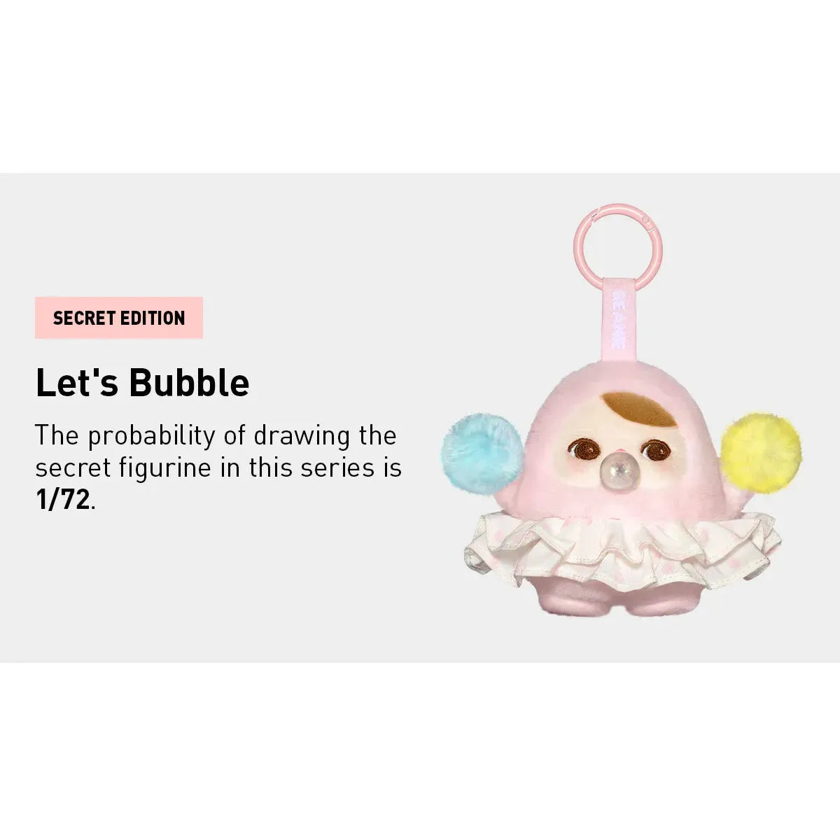 Pop Mart Pucky Beanie Bubble Up Series Blind Box Collectible Figure - Cute Anime Character Pendant for Keychain, Bag Charm & Gift for Fans