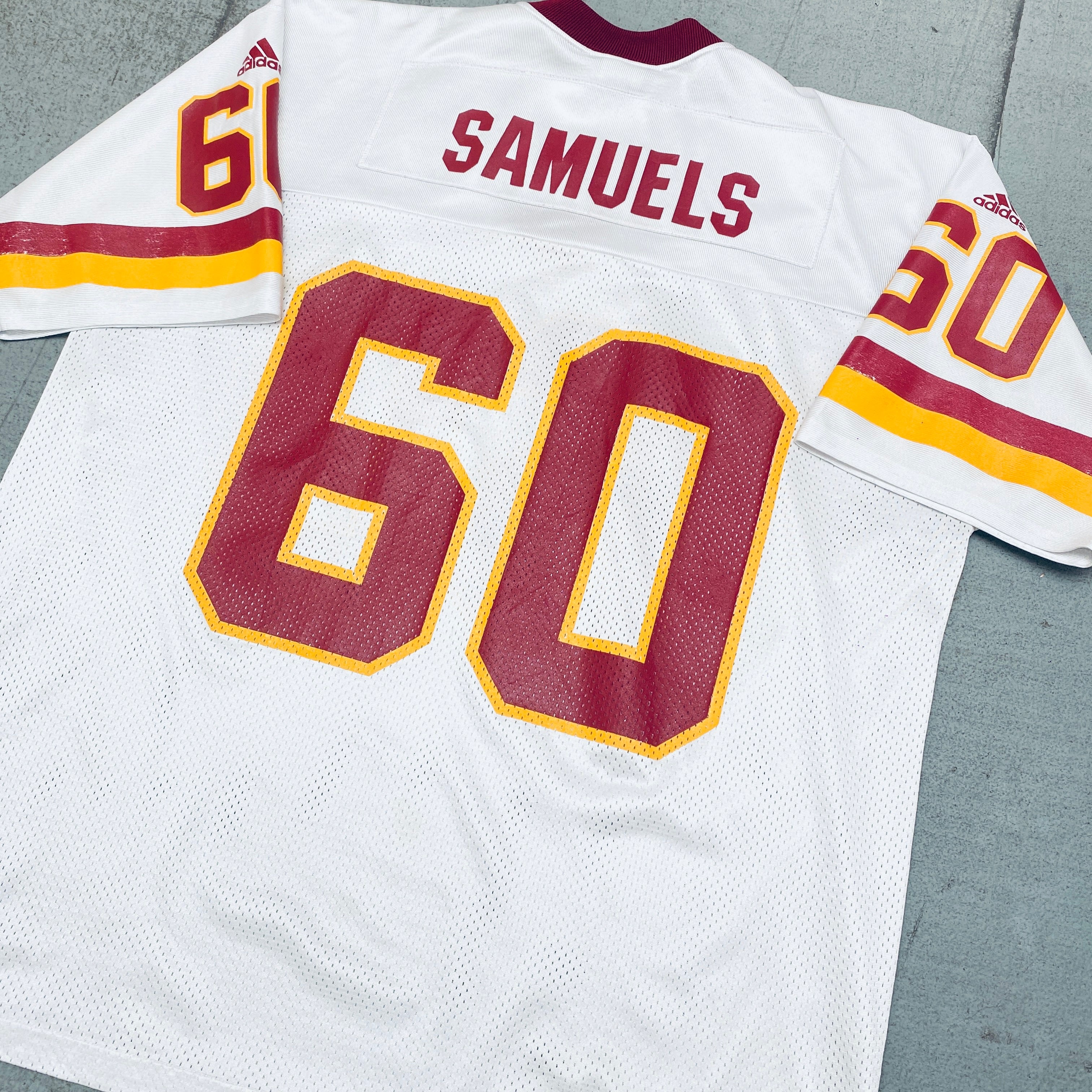 Chris Samuels 2000/01 Washington Redskins Rookie Jersey XL - Authentic NFL Football Jersey for Collectors and Fans, Perfect for Game Day, Sports Memorabilia Display, and Gift Giving