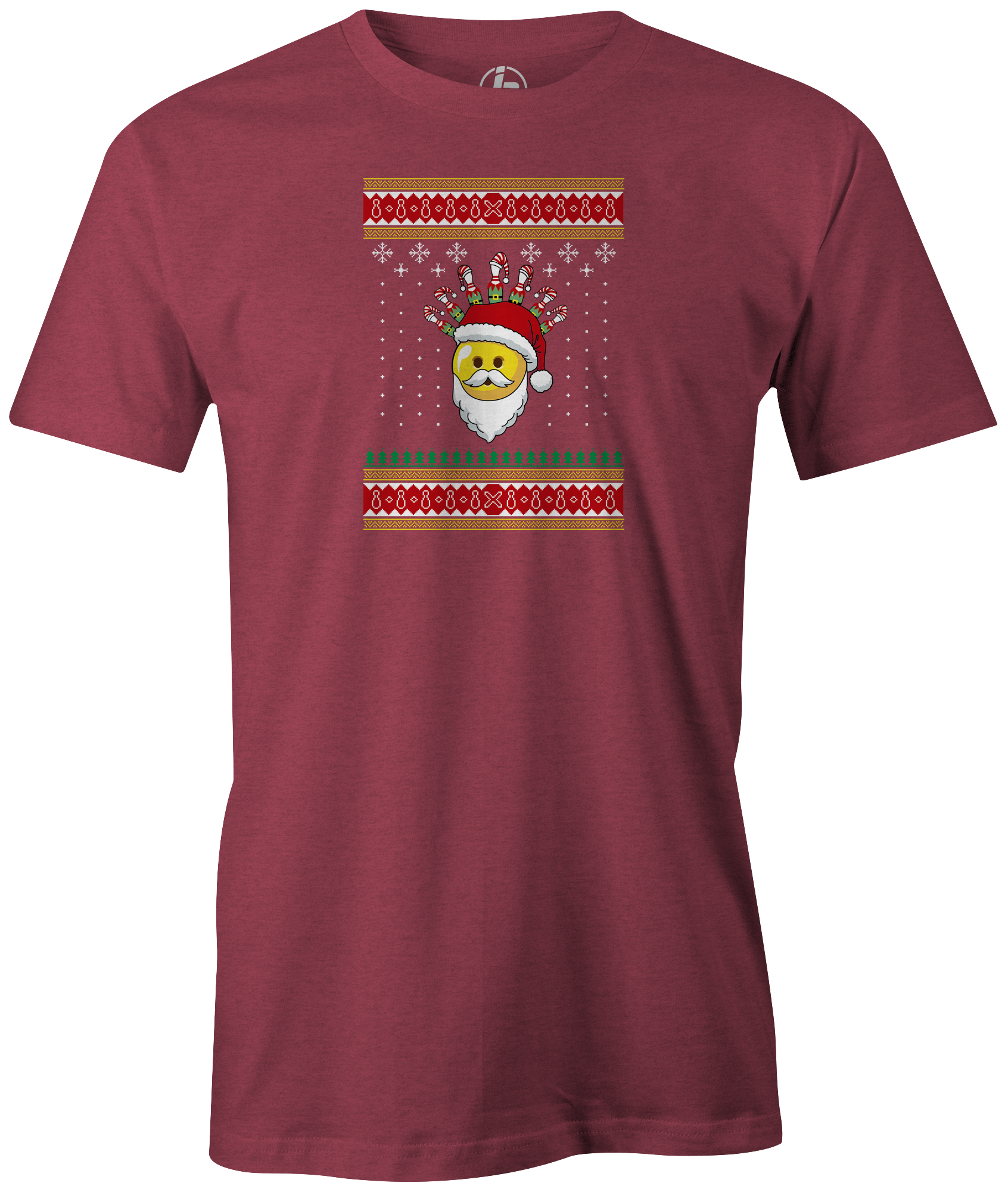 Funny Santa Ball Ugly Christmas T-Shirt for Holiday Parties & Family Gatherings | Festive Xmas Gift Idea