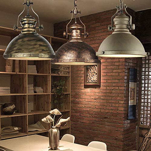 LITFAD Industrial Antique Single Light Nautical LED Pendant Light - 12.5
