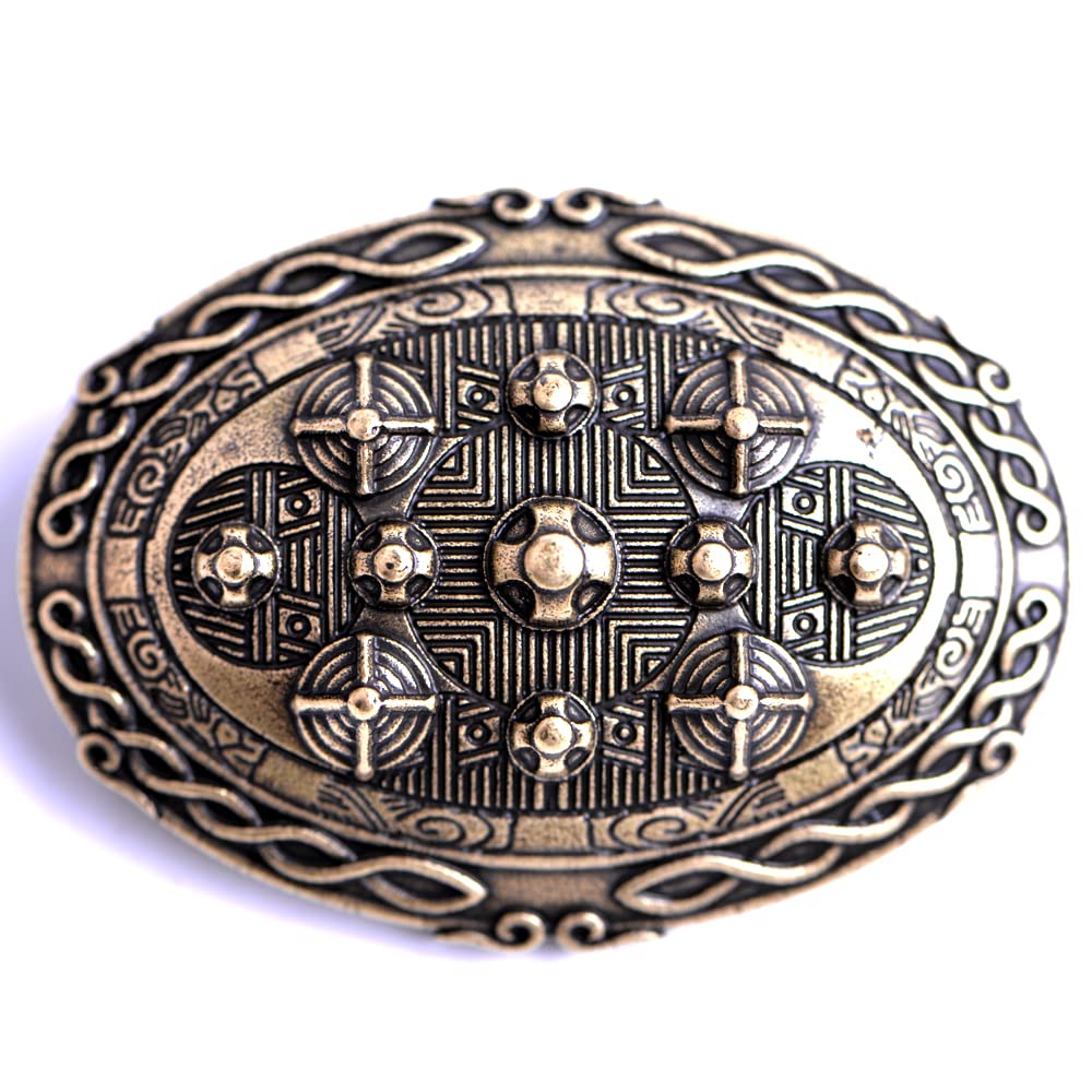 Viking Turtle Brooch for Men - Norse Talisman Jewelry, Viking Accessories, Unique Gift for Men - Perfect for Viking Costumes, Historical Reenactments & Norse Themed Events