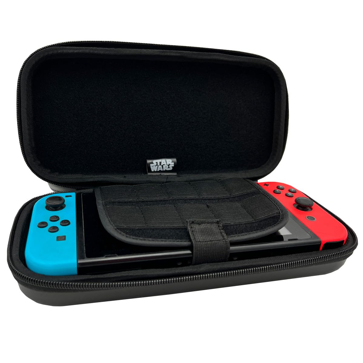 Star Wars Darth Vader Protective Case for Nintendo Switch, Switch OLED & Lite - Shockproof Hard Shell with Screen Protector & 10 Game Card Slots | Perfect for Travel, Gaming Parties & Star Wars Fans Collection