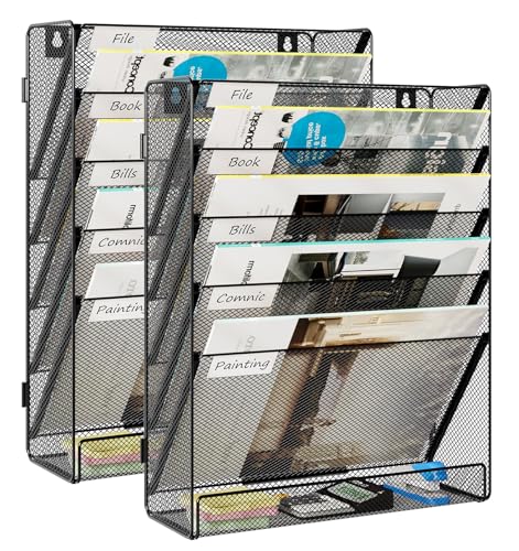 5 Tier with Sides Assembly 2 Pack-Black