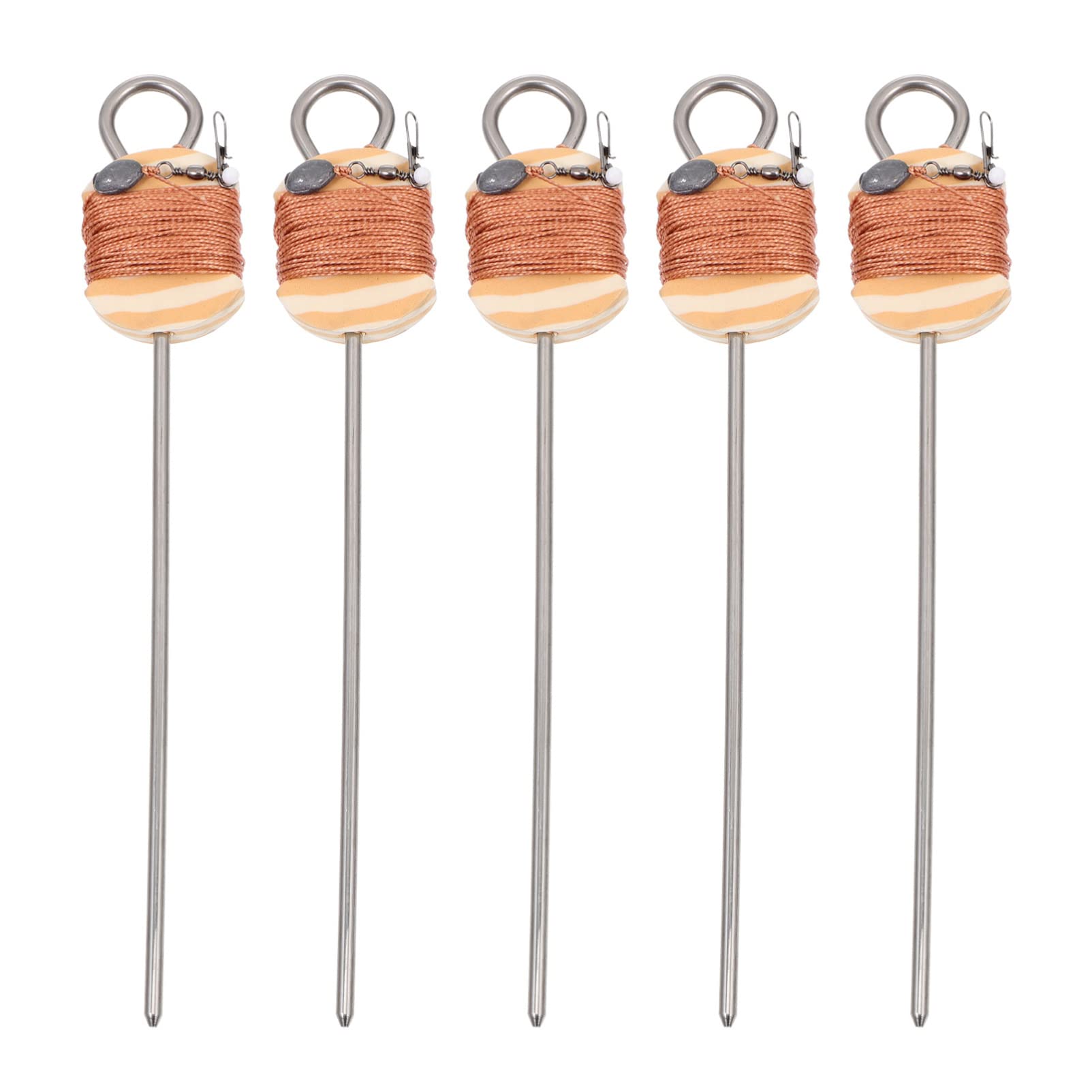 Premium 5-Piece Multipurpose Fishing Hooks Set - Carbon Steel Turtle Wire Hooks for Octopus, Catfish, Bass, Trout & Salmon - Saltwater & Freshwater Bait Tools for Deep Sea, Shore & Ice Fishing - Perfect for Ocean, Lake, River & Pond Angling - Great for Kayak Fishing, Surf Casting & Fly Fishing - Must-Have Gear for Professional Anglers & Fishing Enthusiasts | Ideal for Weekend Fishing Trips, Camping Adventures & Outdoor Survival Kits