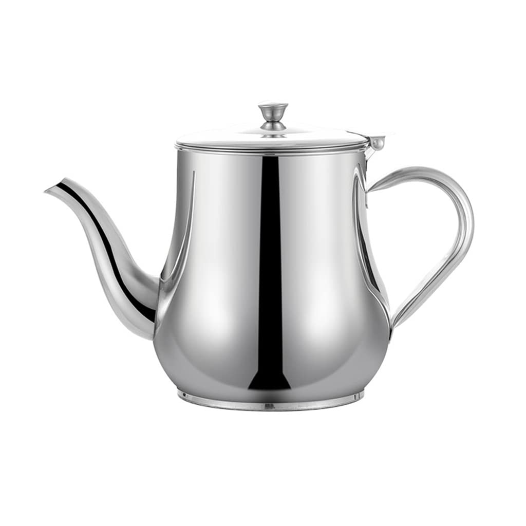Premium Stainless Steel Olive Oil Dispenser with Leak-Proof Nozzle & Handle - Airtight Oil & Vinegar Bottle with Dust-Proof Lid - Perfect for Home Kitchen, Restaurant, Salad Dressing & Cooking
